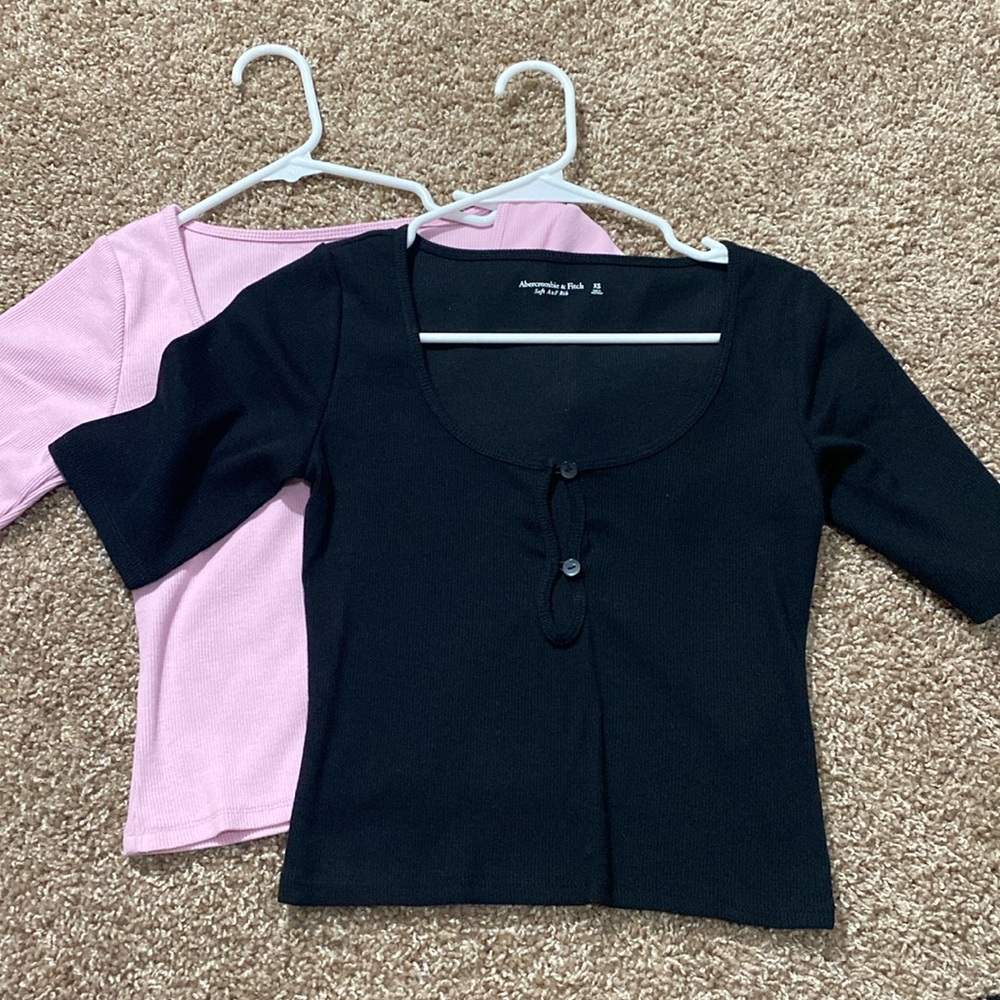 Soft A&F Rib tops